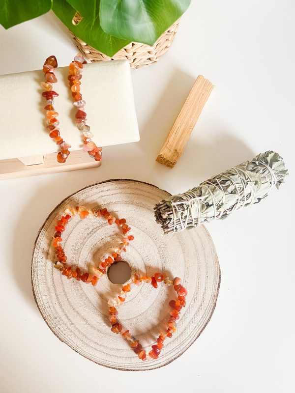 Pulsera chips de minerales - Imagen 3