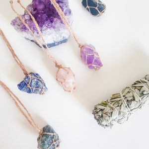 Colgante de piedras naturales - Amazonita Shop