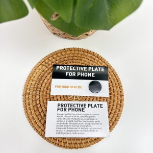 Placa adhesiva de Shungit para el móvil