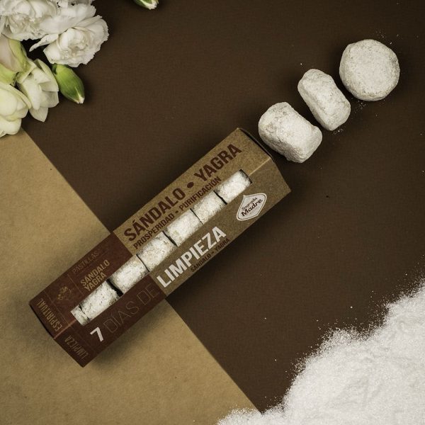 Pastillas 7 días de limpieza - Sándalo y Yagra