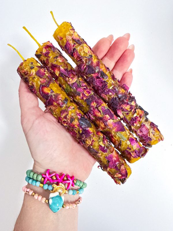 Vela de miel ritualizada
