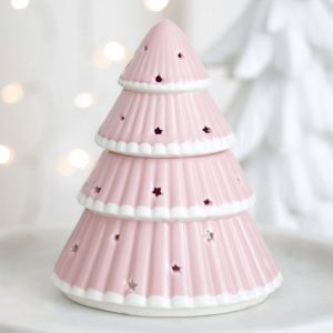 Quemador rosa árbol de navidad melts/aceites