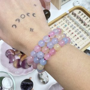 Pulsera Morganita 7mm