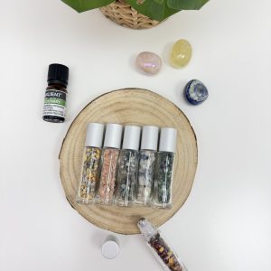 Botellitas Roll-on Chips de Minerales